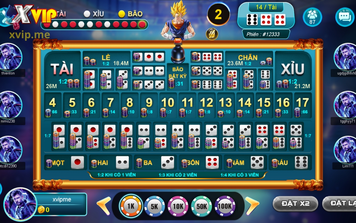 Toàn tập cách chơi đơn giản trong trò chơi Sicbo